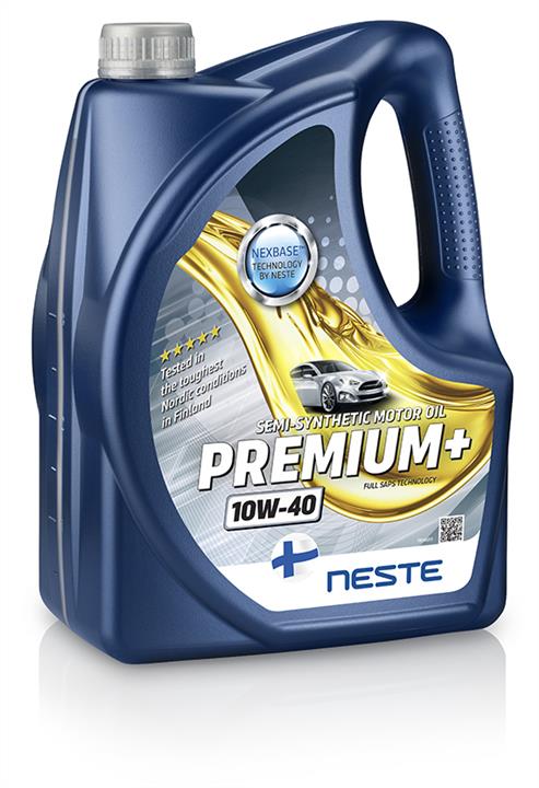 Neste 116345 Моторна олива Neste Premium+ 10W-40, 4л 116345: Приваблива ціна - Купити в Україні на EXIST.UA!