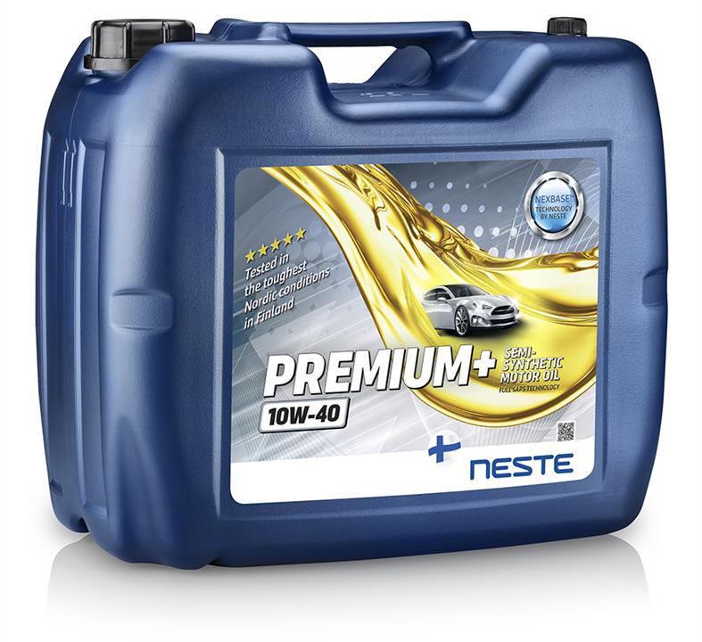 Neste 116320 Моторна олива Neste Premium+ 10W-40, 20л 116320: Купити в Україні - Добра ціна на EXIST.UA!