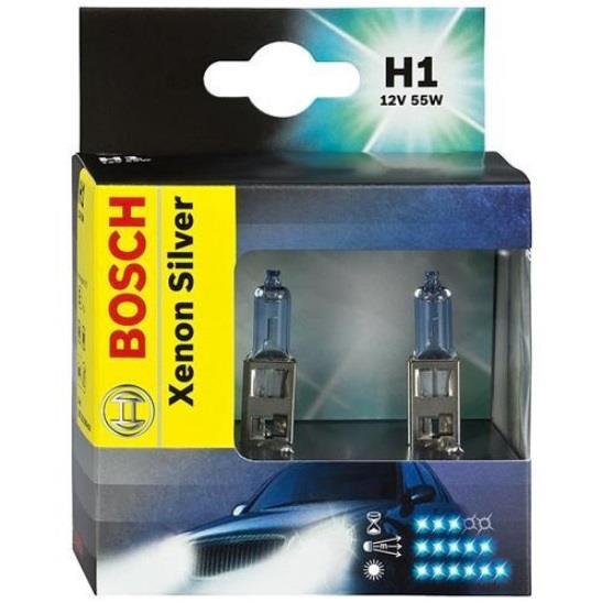 Bosch 1 987 301 080 Лампа галогенна Bosch Xenon Silver 12В H1 55Вт 1987301080: Купити в Україні - Добра ціна на EXIST.UA!