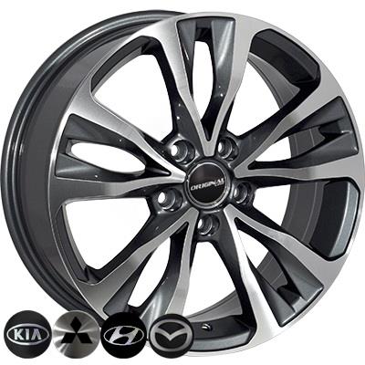 Zorat Wheels ZORATWHEELSBK52127175114367145GP Диск Колісний Легкосплавний Zorat Wheels (BK5212) 7x17 5x114,3 ET45 DIA67.1 GP ZORATWHEELSBK52127175114367145GP: Купити в Україні - Добра ціна на EXIST.UA!