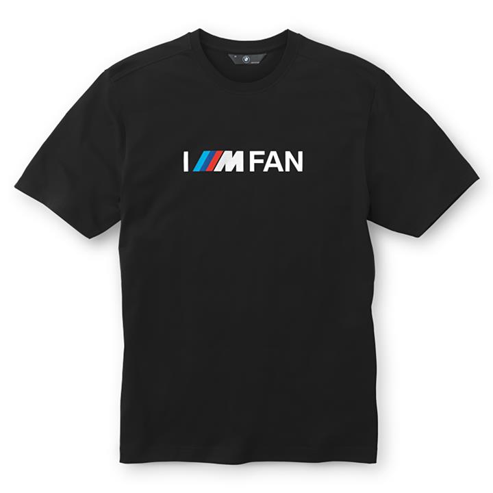 BMW 80 14 2 344 014 Чоловіча футболка Men's 'I'M FAN' T-Shirt Motorsport Black, M 80142344014: Приваблива ціна - Купити в Україні на EXIST.UA!