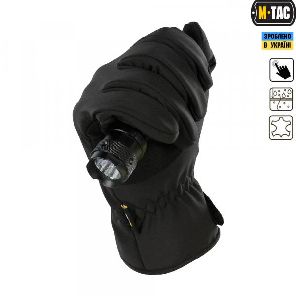 M-Tac Рукавички Tactical Waterproof Black XL – ціна
