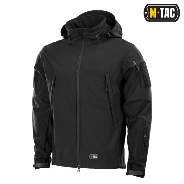 Куртка Soft Shell Black M M-Tac 20201002-M
