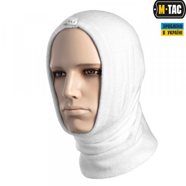 M-Tac M-Tac шарф-труба з затягуванням фліс білий – ціна