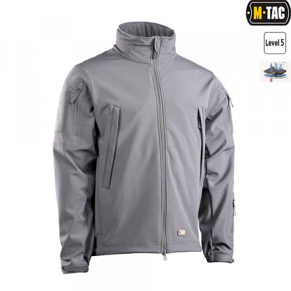 Куртка Soft Shell Gray S M-Tac 20201011-S