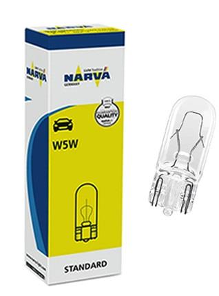 Narva Лампа розжарювання W5W 12V 5W – ціна 9 UAH