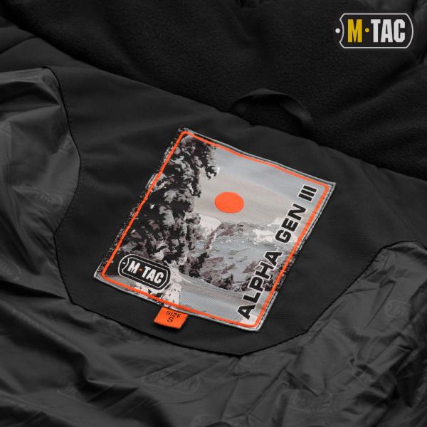 Куртка зимова Alpha Gen.III Black XL&#x2F;L M-Tac 20431002-XL&#x2F;L