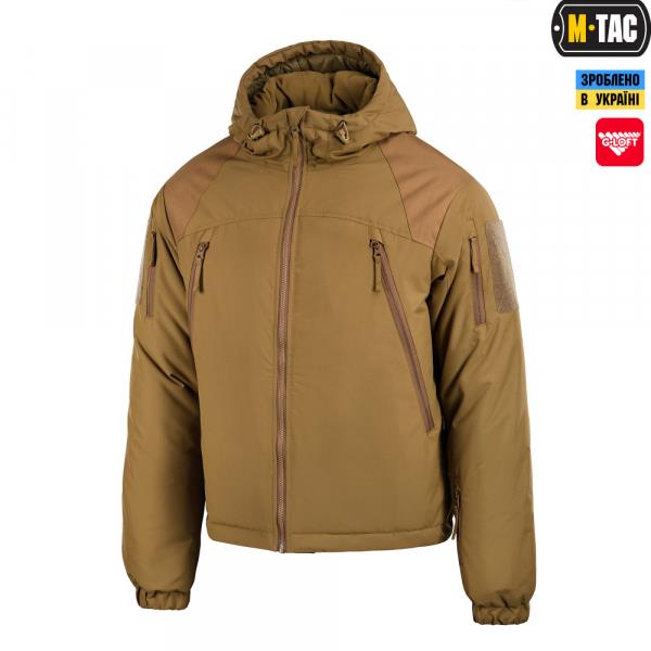 Куртка зимова Alpha Gen.III Coyote Brown 2XL&#x2F;R M-Tac 20431017-2XL&#x2F;R