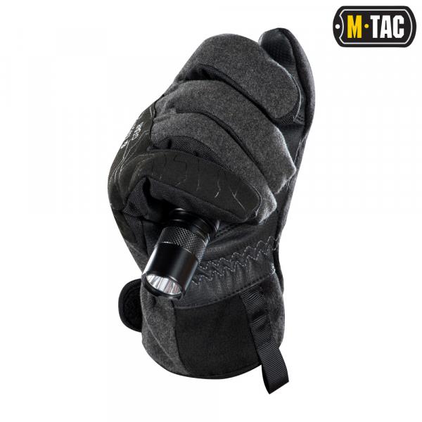 Рукавички зимові Extreme Tactical Dark Grey L M-Tac 90311012-L