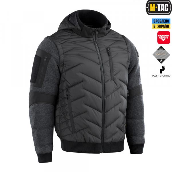 M-Tac Куртка-жилет Konung Black&#x2F;Grey L – ціна