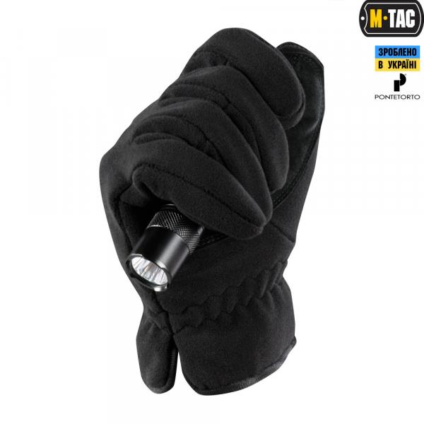 Рукавички Winter Premium Fleece Black L M-Tac 90011002-L