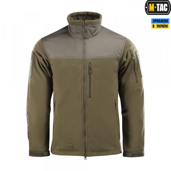 M-Tac Куртка Alpha Windblock Fleece Dark Olive XS – ціна