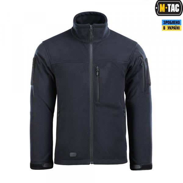 M-Tac Куртка Alpha Windblock Light Fleece Dark Navy Blue XL – ціна
