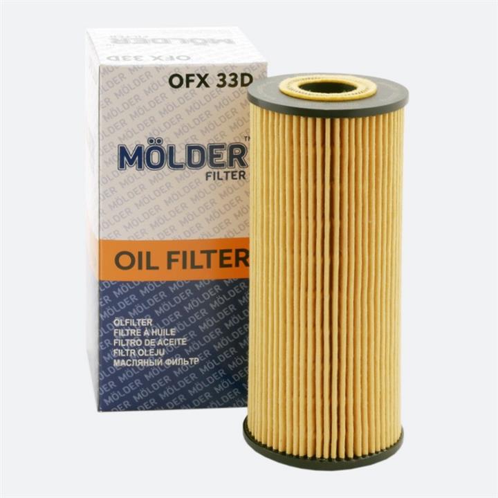 Molder OFX33D Фільтр масляний OFX33D: Купити в Україні - Добра ціна на EXIST.UA!