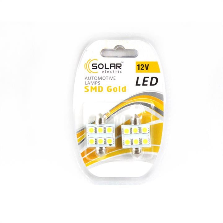 LS252 Solar Лампа світлодіодна Festoon 36 12V SV8,5 (2 шт.)
