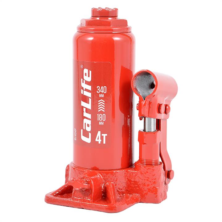 CarLife Домкрат пляшковий 4 т 180-340 мм гідравлічний в кейсі CARLIFE (BJ404P) – ціна 863 UAH
