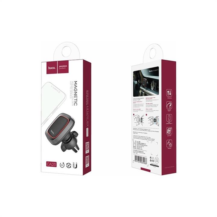 Автодержатель для телефона Hoco Lotto Series Magnetic Air Vent черный Hoco CA23