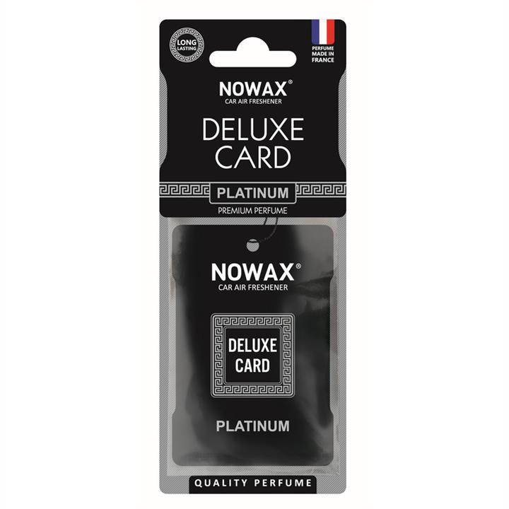 NX07735 Nowax Ароматизатор Nowax Deluxe Card Platinum, 6 г
