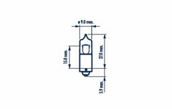 Лампа накаливания H5W 12V 5W Narva 178303000