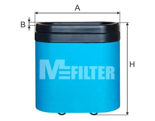 M-Filter A 884 Повітряний фільтр A884: Купити в Україні - Добра ціна на EXIST.UA!