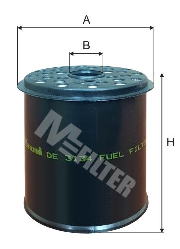 M-Filter DE 3134 Фільтр палива DE3134: Купити в Україні - Добра ціна на EXIST.UA!