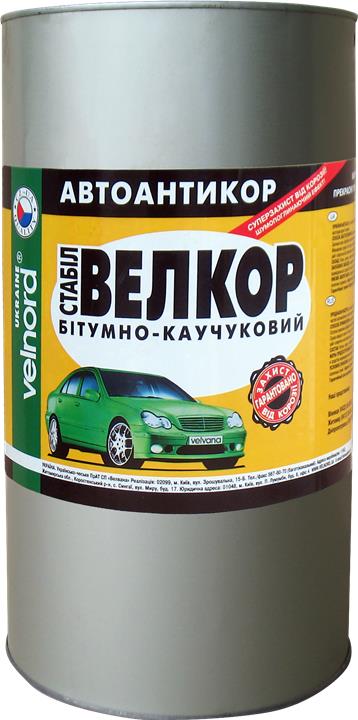 Velvana 4820031821193 Автоантикор Велкор Стабіл бітумно-каучуковий, 4 кг 4820031821193: Купити в Україні - Добра ціна на EXIST.UA!