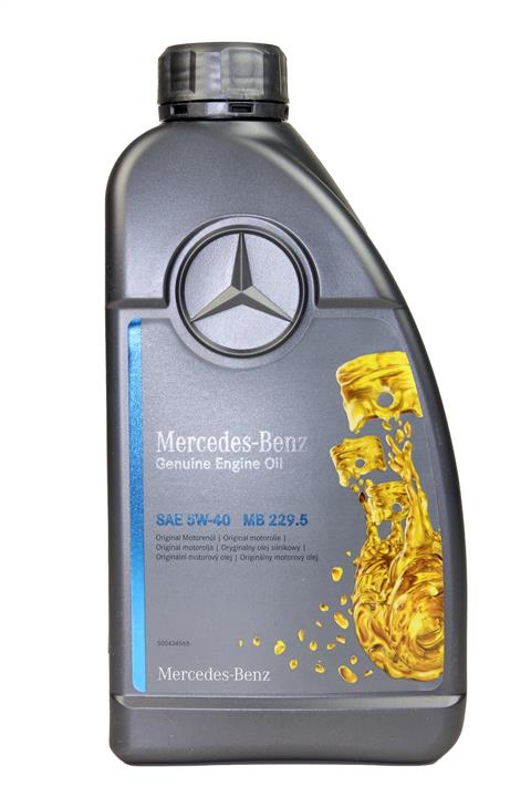 Mercedes A 000 989 52 04 11FIFE Моторна олива Mercedes Genuine Engine Oil 5W-40, 1л A000989520411FIFE: Приваблива ціна - Купити в Україні на EXIST.UA!