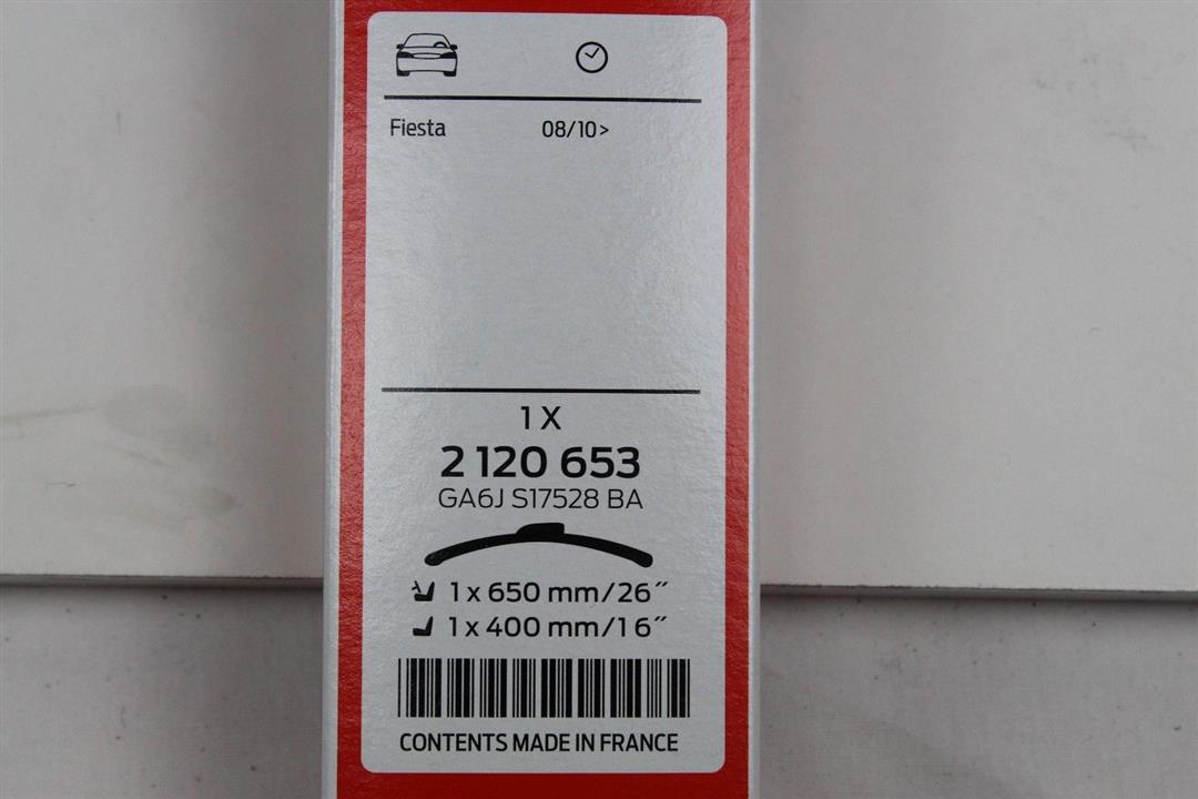 Комплект щеток стеклоочистителя Ford 2 120 653