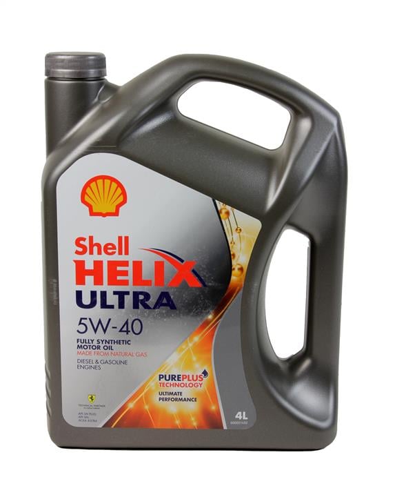 Shell 550040755 Моторна олива Shell Helix Ultra 5W-40, API SN/CF, ACEA A3/ B3/ B4, 4л 550040755: Купити в Україні - Добра ціна на EXIST.UA!