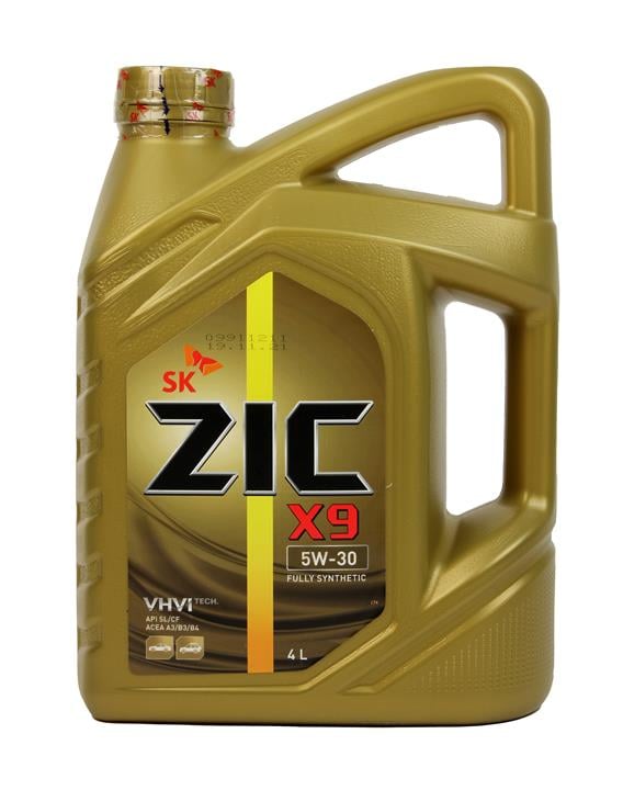 ZIC 162614 Моторное масло ZIC X9 5W-30, 4л 162614: Купить в Украине - Отличная цена на EXIST.UA!