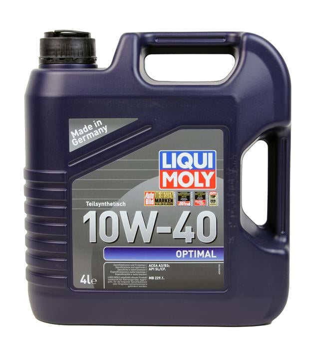 Моторна олива Liqui Moly Optimal 10W-40, 4л Liqui Moly 3930