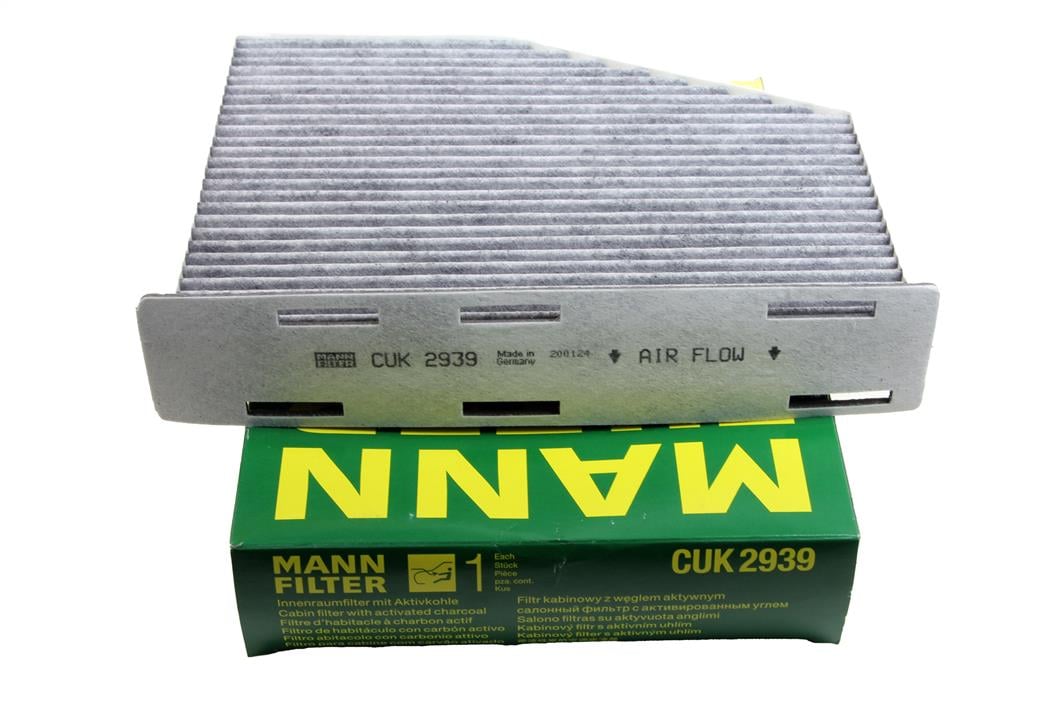 Mann-Filter CUK 2939 Фильтр салона с активированным углем CUK2939: Купить в Украине - Отличная цена на EXIST.UA!