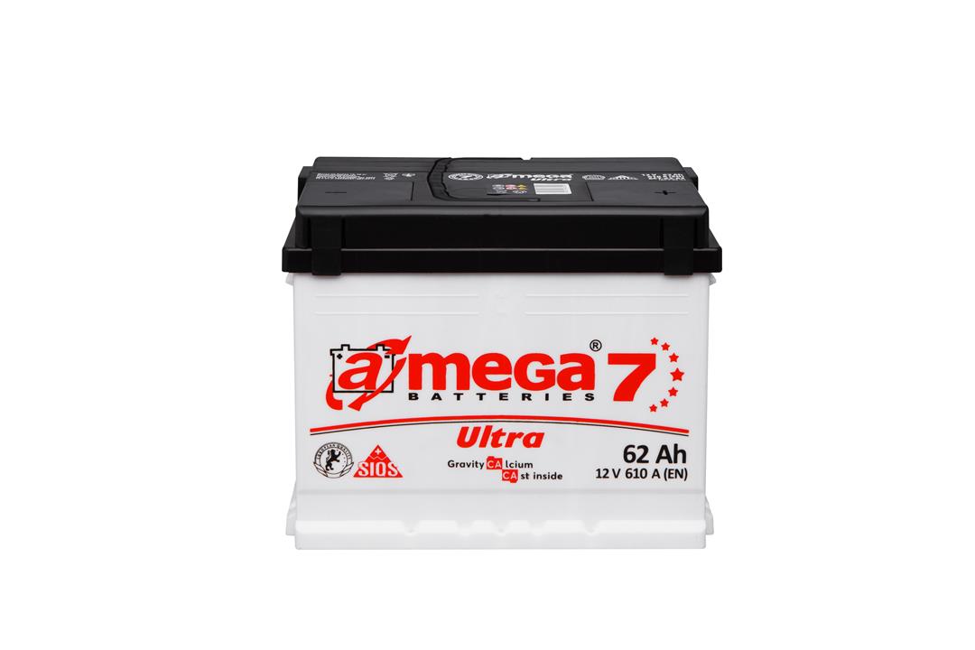 Батарея аккумуляторная A-Mega Ultra 12В 62Ач 610 A(EN) L+ A-Mega AU621 - фото 2