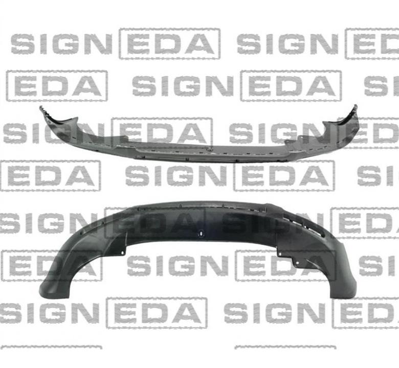 PVW02014SA Signeda Спойлер бампера