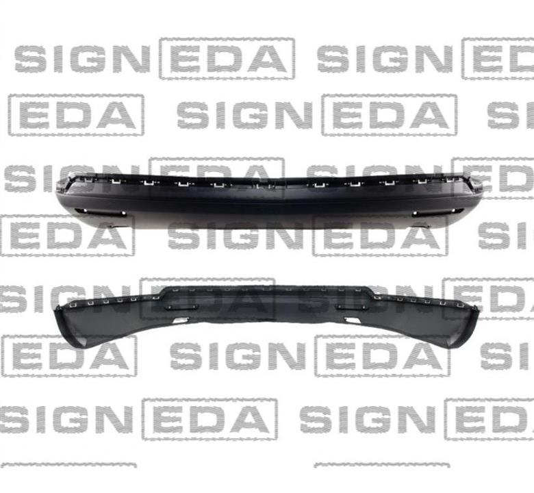 PVW02020VAK Signeda Спойлер бампера заднего