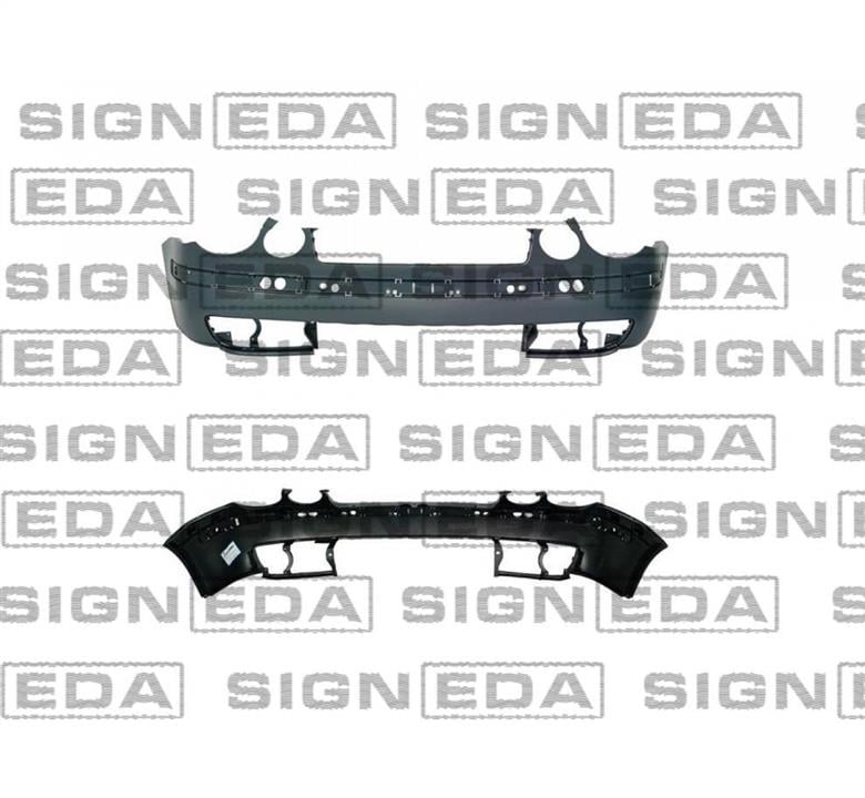 Signeda PVW04056BA Бампер передний PVW04056BA: Отличная цена - Купить в Украине на EXIST.UA! PVW04056BA Signeda Бампер передний