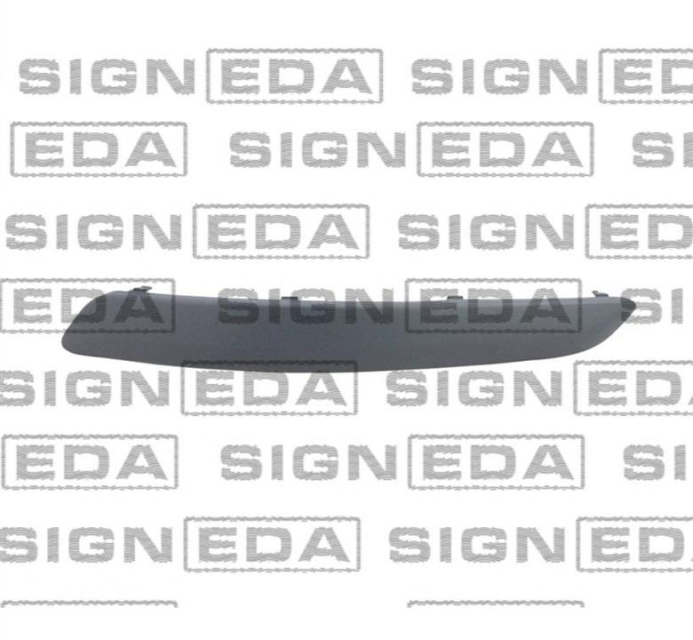 PVW04140MAL Signeda Накладка бампера переднего левая