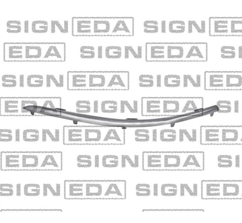 PVW04141MAR Signeda Молдинг бампера переднего хромовый
