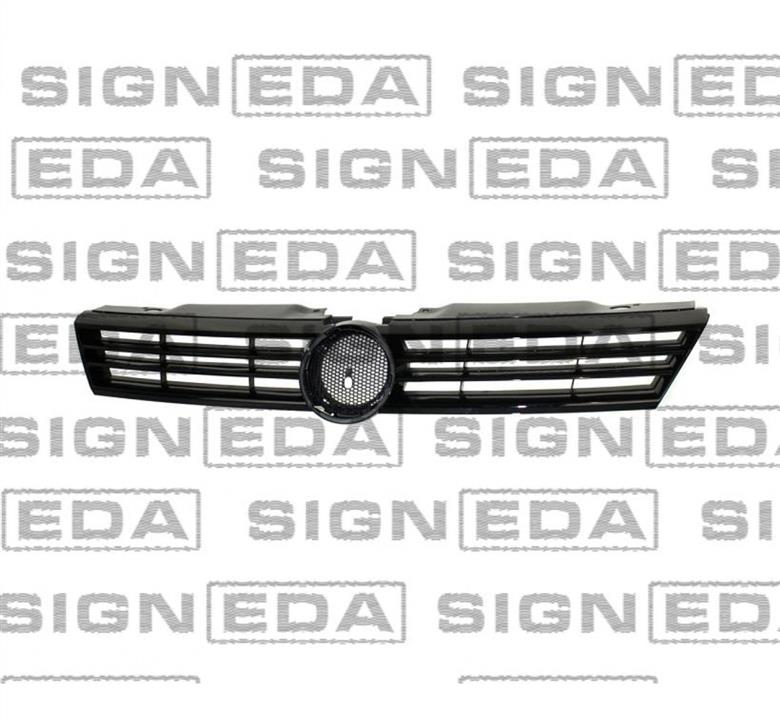 Решітка радіатора Volkswagen Jetta (Фольксваген Джетта): PVW07052GA Signeda Решітка радіатора