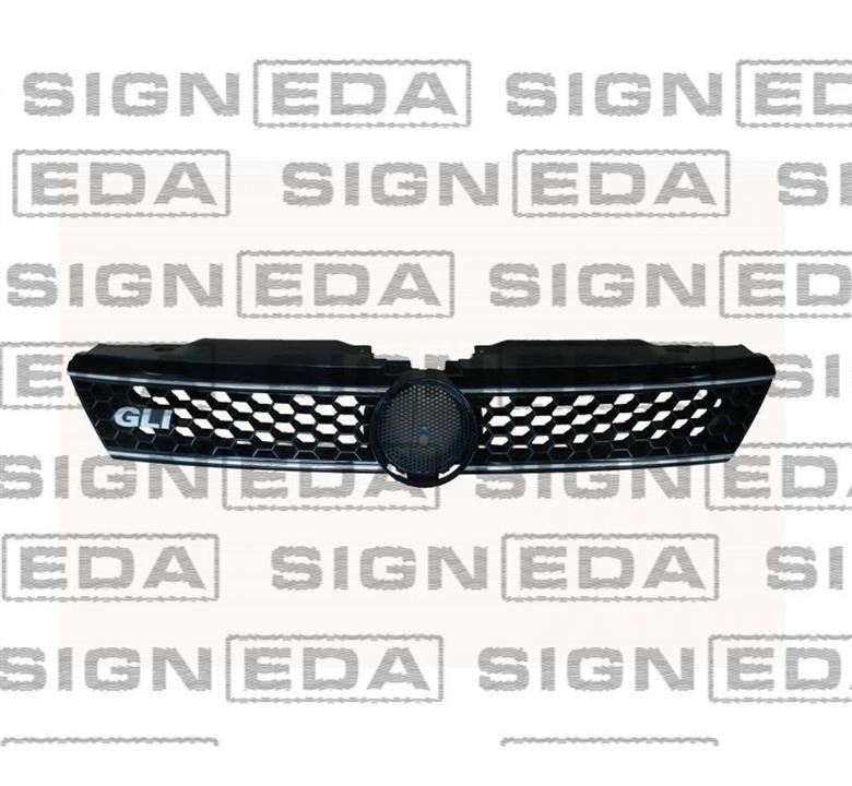 Передня решітка Volkswagen Jetta (Фольксваген Джетта): PVW07053GA Signeda Решітка радіатора