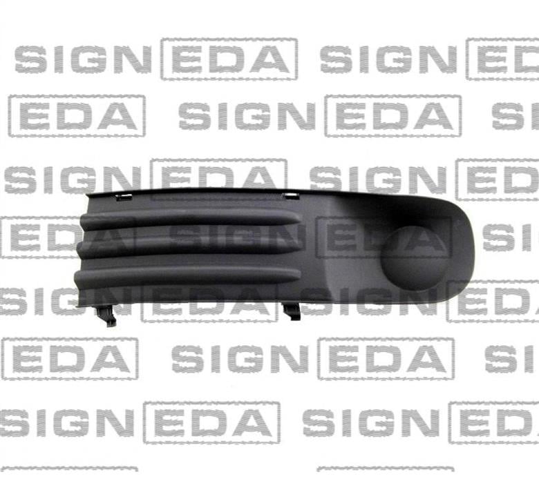 Signeda PVW07083GAR Решетка бампера переднего (заглушка) правая PVW07083GAR: Отличная цена - Купить в Украине на EXIST.UA! PVW07083GAR Signeda Решетка бампера переднего (заглушка) правая