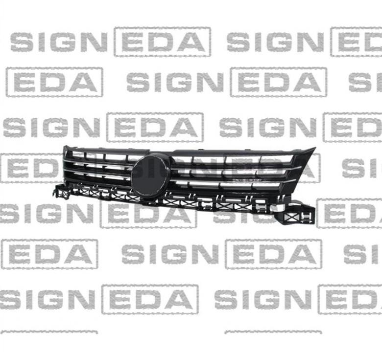 Передняя решетка Volkswagen Touran (Фольксваген Туран): PVW07105GA Signeda Решетка радиатора