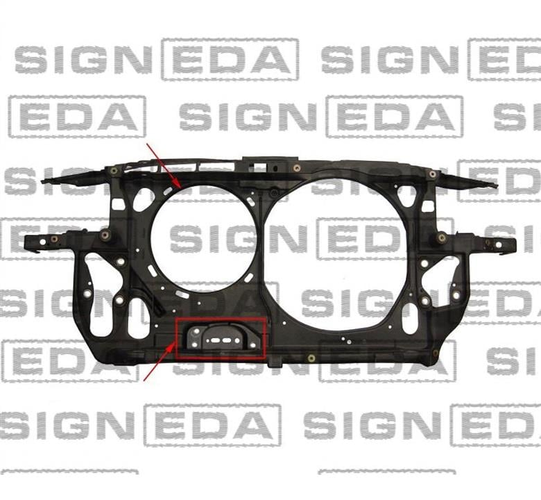 PVW30019B Signeda Панель передняя