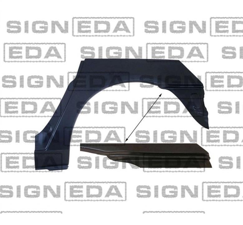 PVW77014ER Signeda Часть ремонтная крыла заднего правого