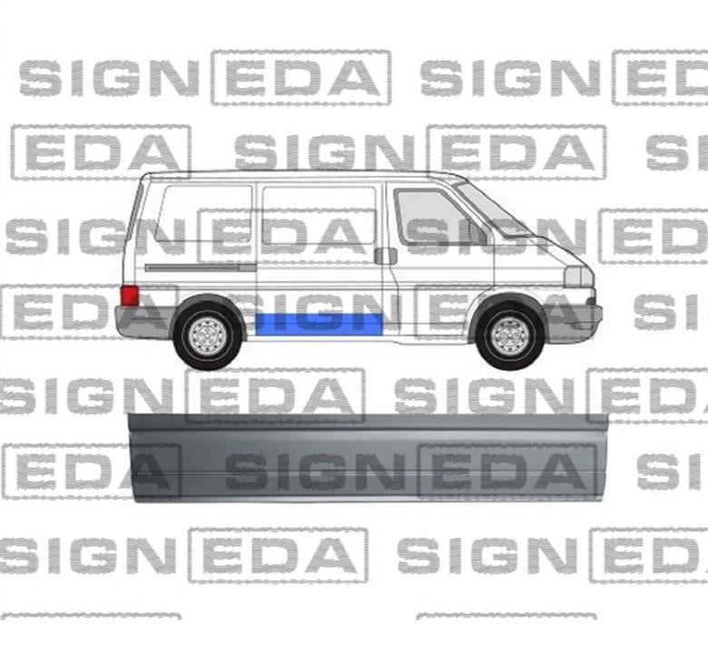 PVW88005AR Signeda Ремонтная часть двери передней правой