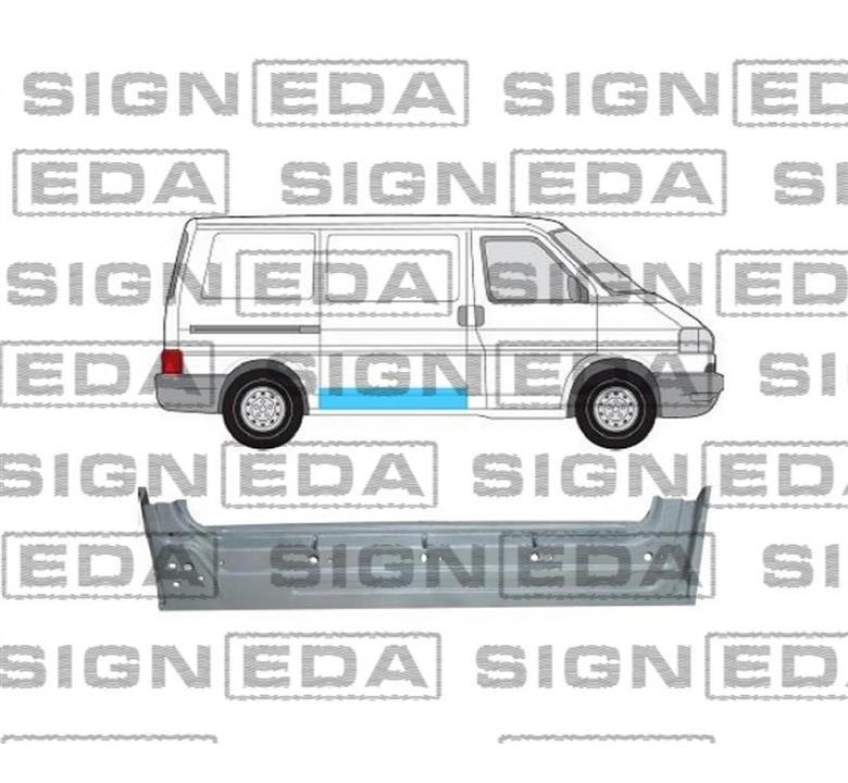 PVW88009A Signeda Ремонтная часть сдвижной двери