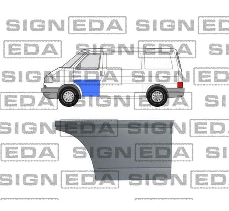 PVW88010AR Signeda Ремонтная часть двери передней правой