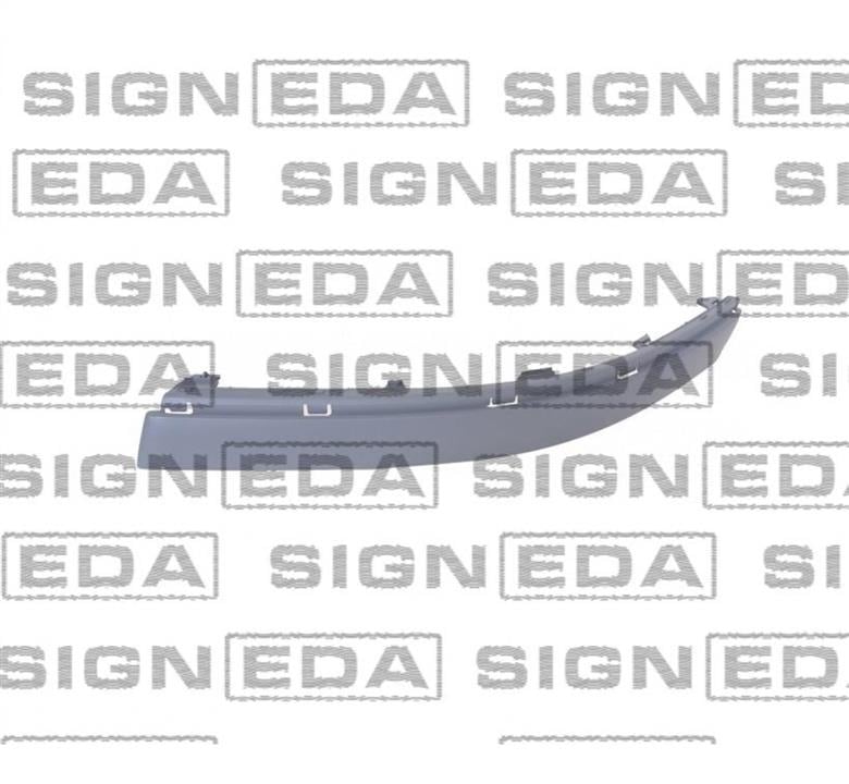 PVW99011MBR Signeda Молдинг бампера переднего правый хромовый