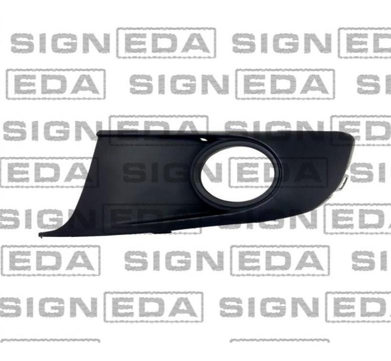 PVW99087CAL Signeda Решітка бампера переднього (заглушка) ліва