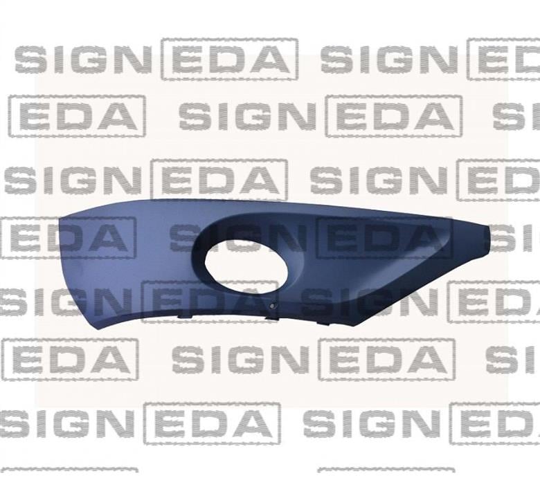 PVW99089CAL Signeda Решітка бампера переднього (заглушка) ліва